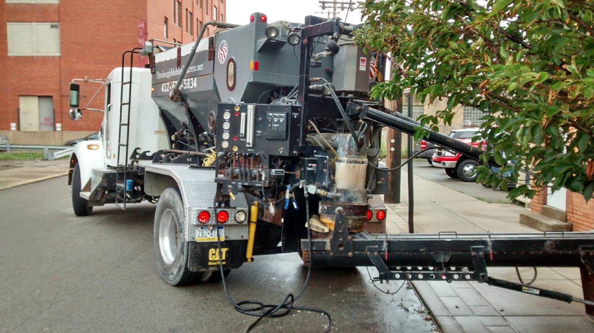 Concrete Truck Delivery — Pittsburgh, PA — Pittsburgh Mobile Concrete