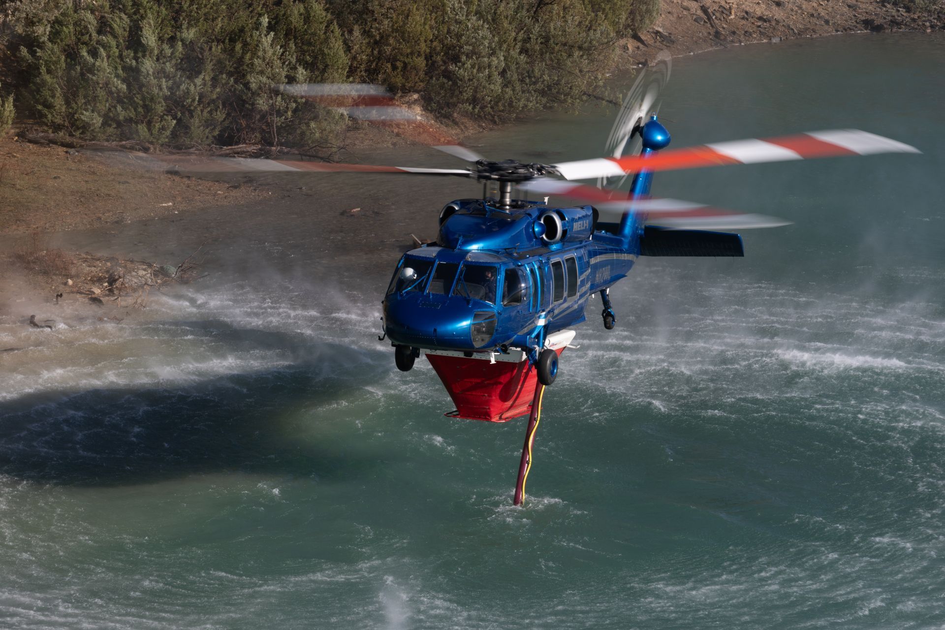 Helitak Heavy Lift Helicopter Fire Fighting Tanks
