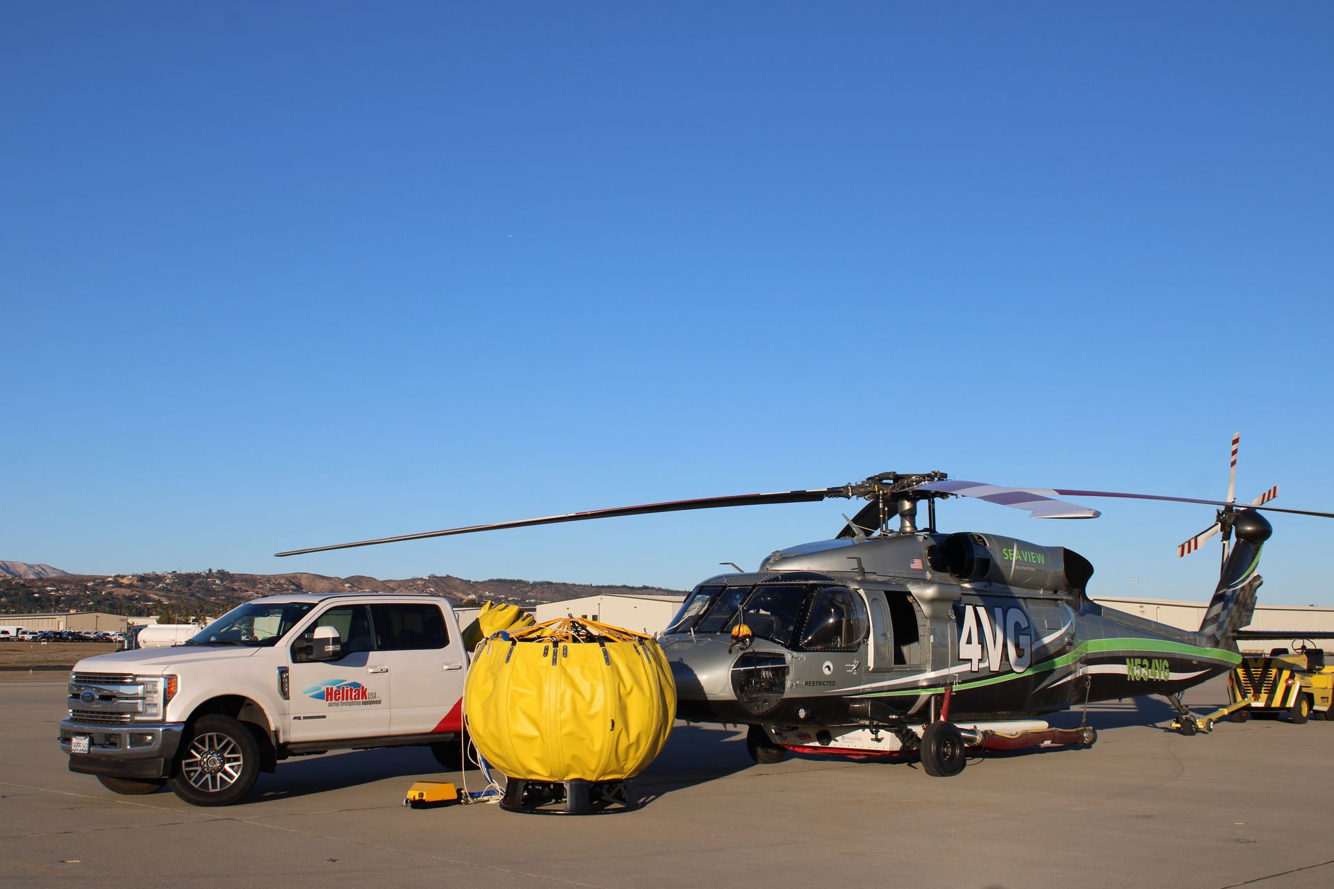 bucket on the ground