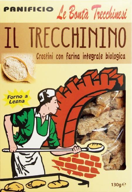 crostini con farina integrale biologica