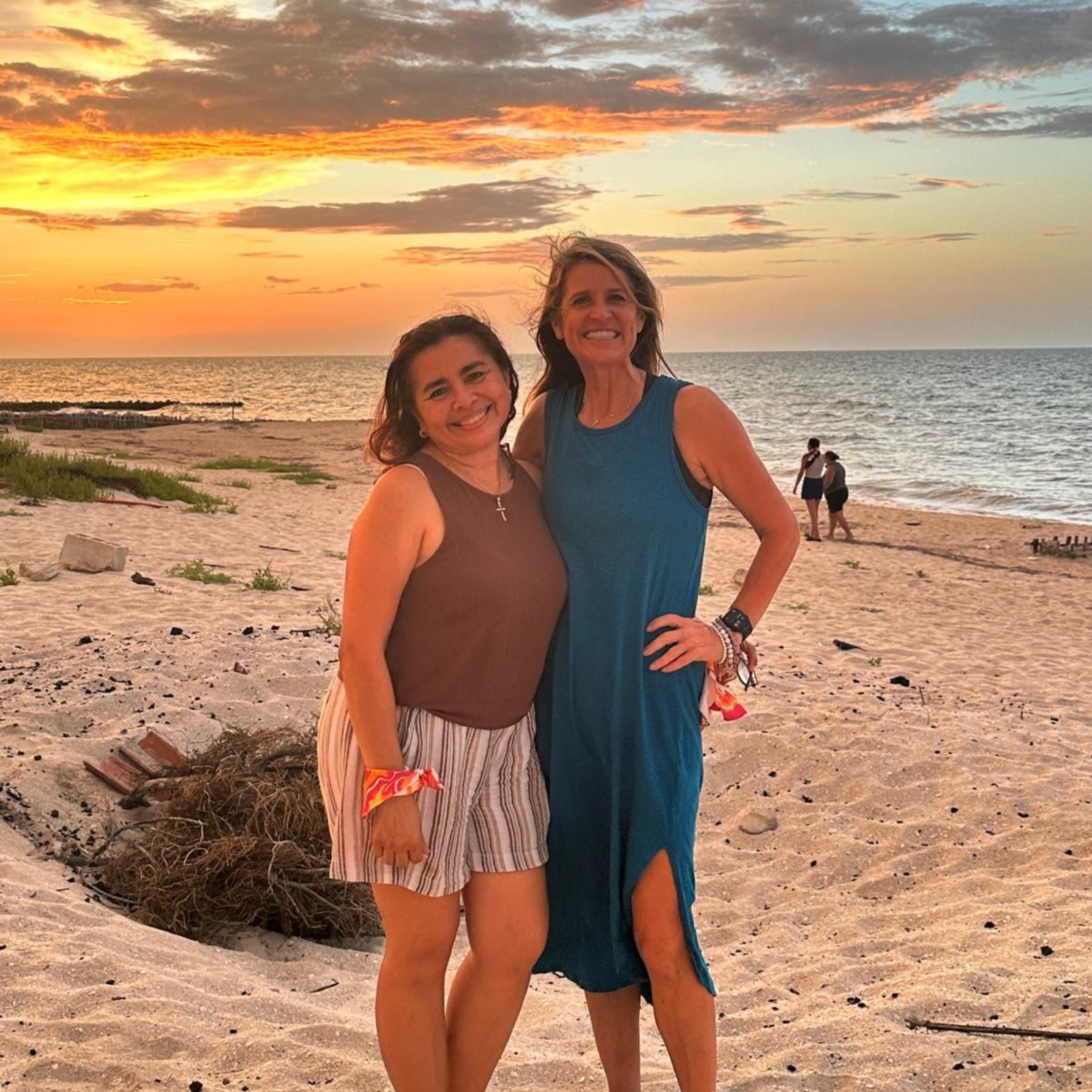 Nicte and Jackie at the Women's retreat