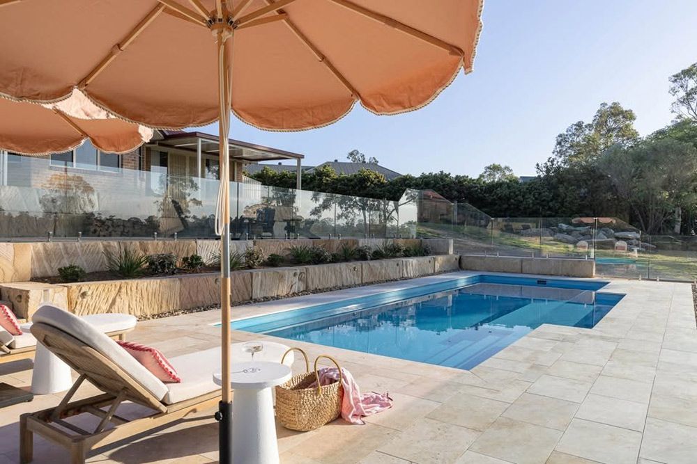 A High-quality Fibreglass Pool