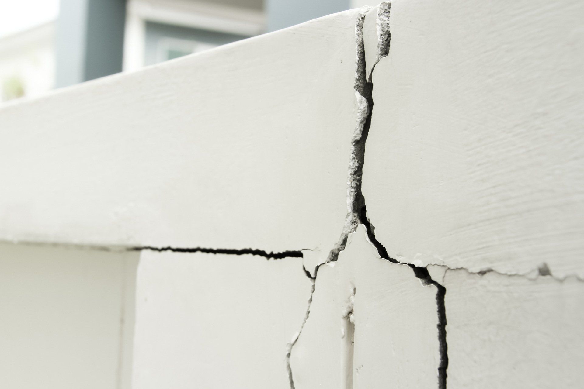 Building Problem Wall Cracked Need To Repair - Warren, MI - Maple Lane Pest Control