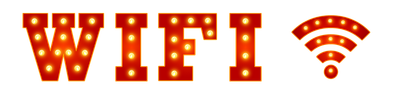 marquee-style letters