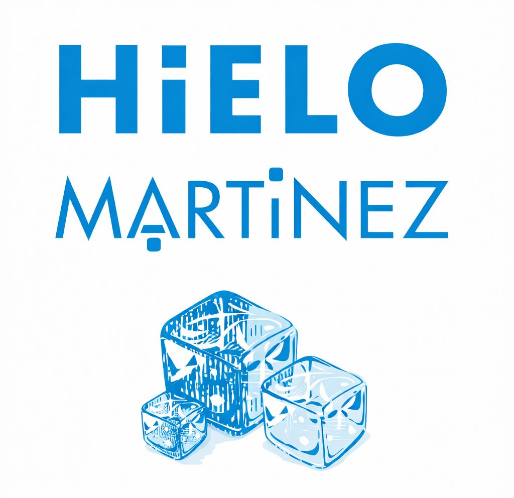 Logotipo de la empresa HIELO MARTINEZ