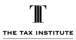 The Tax Institue