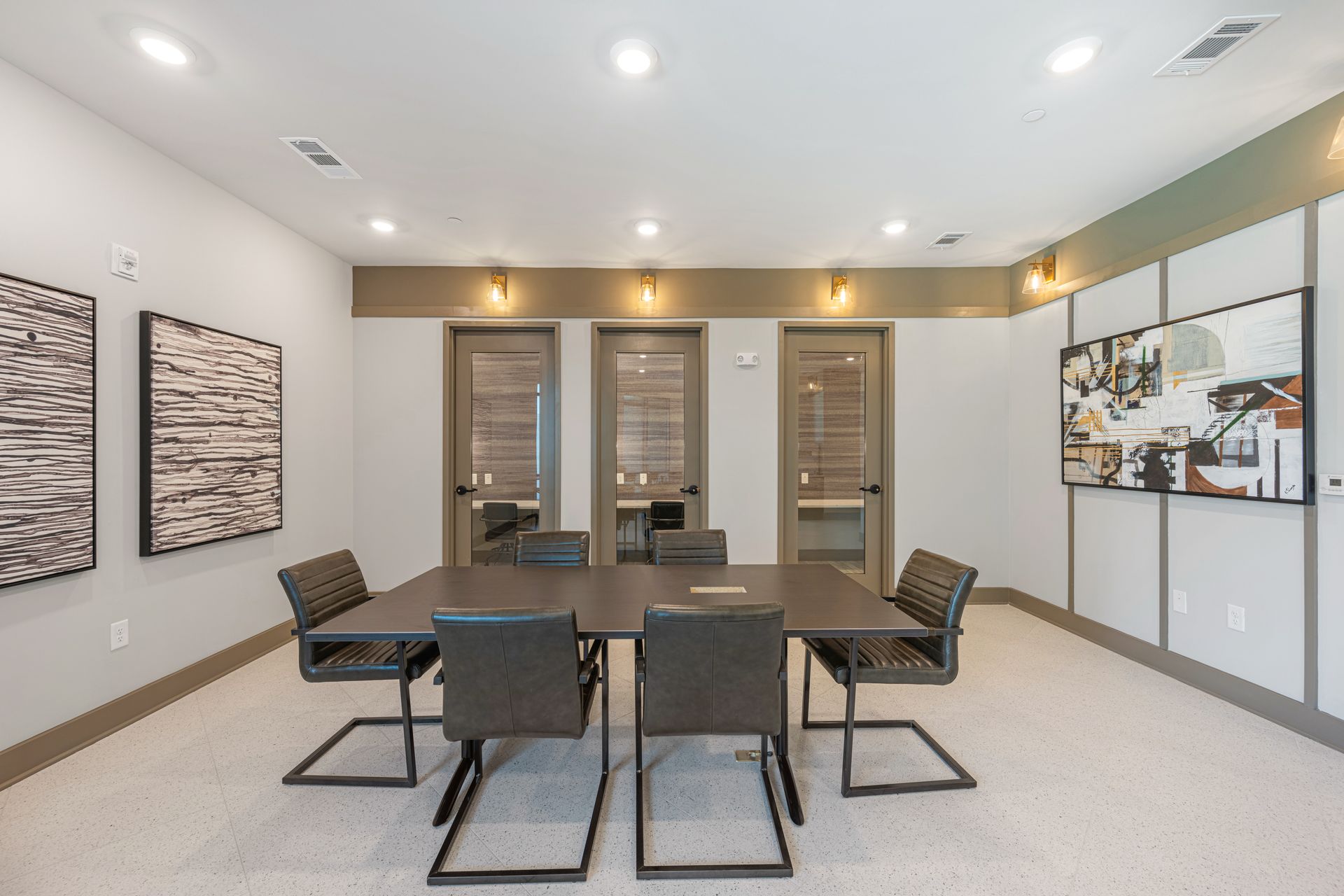 Conference room at Conclave Sugar Hill. 