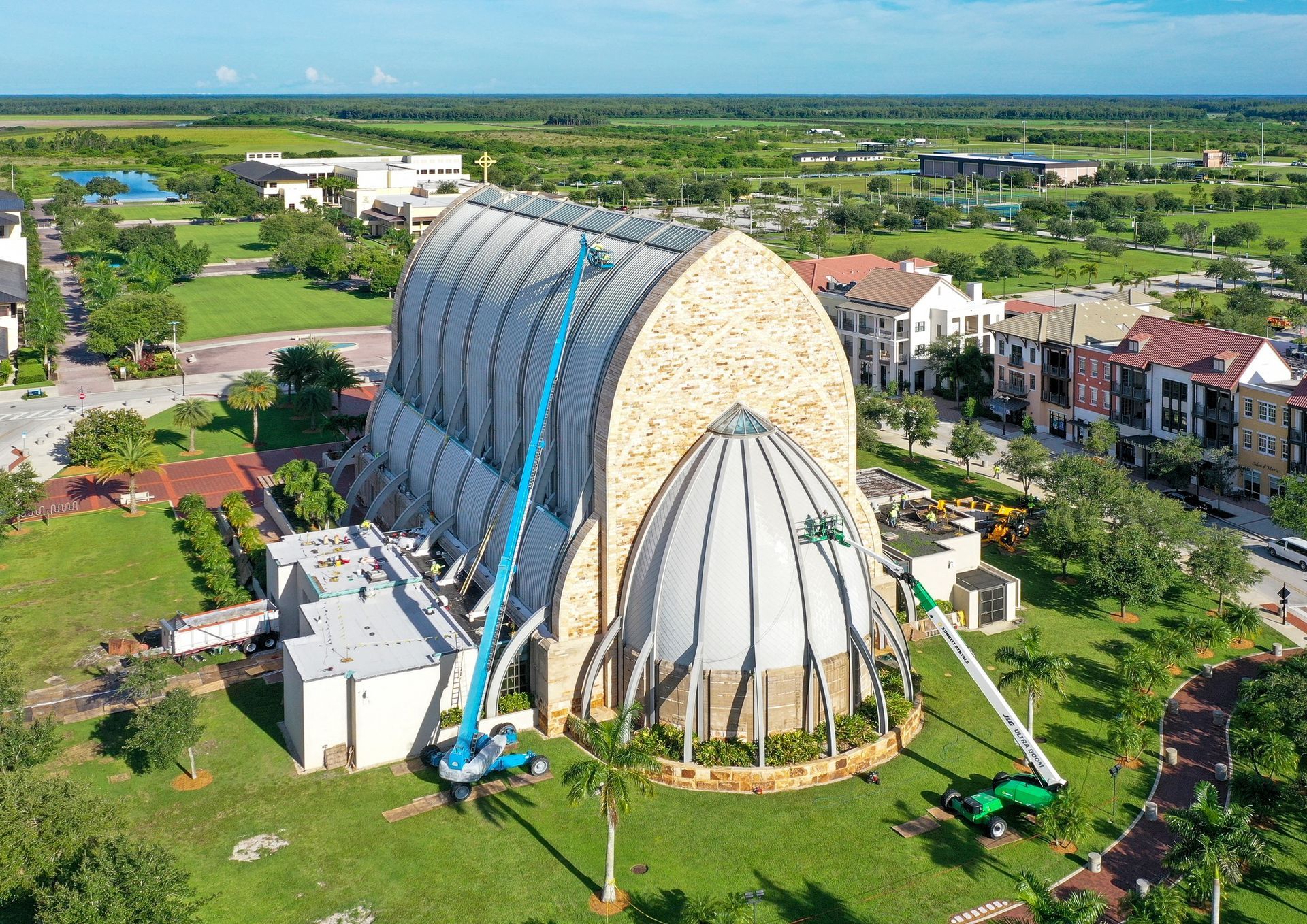 Commercial Roof Installation project by Crowther serving Jupiter, Florida