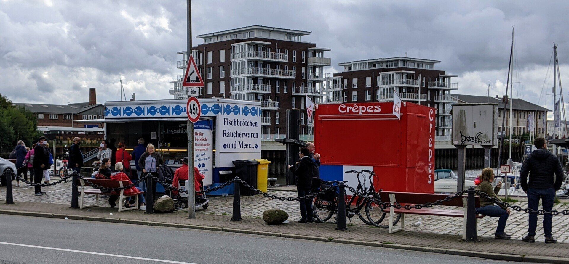 Bootsmann Fischbrötchen Bude Cuxhaven maritim Delikatesse Geschenkidee