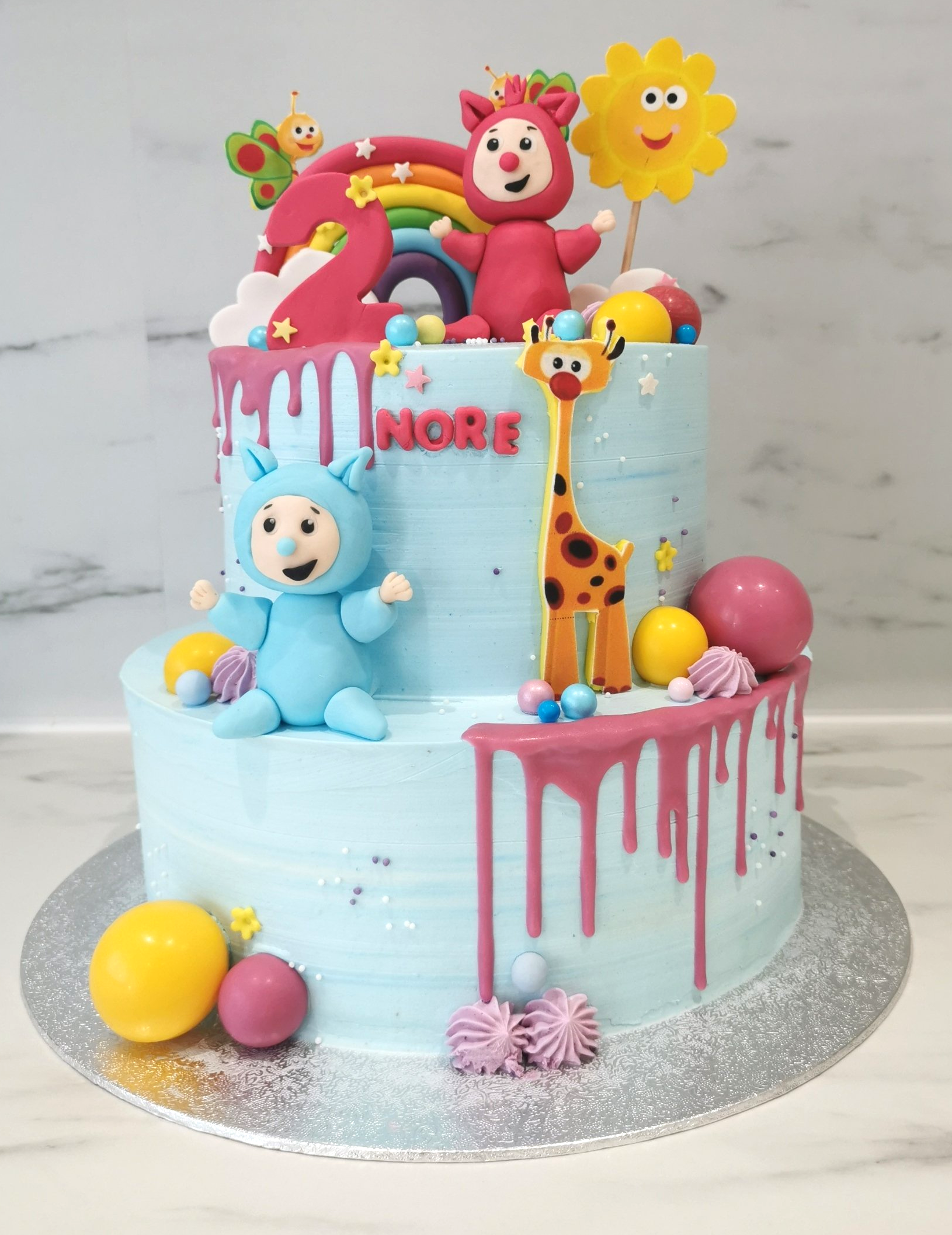 baby tv cake, cute cake, birthdaycake