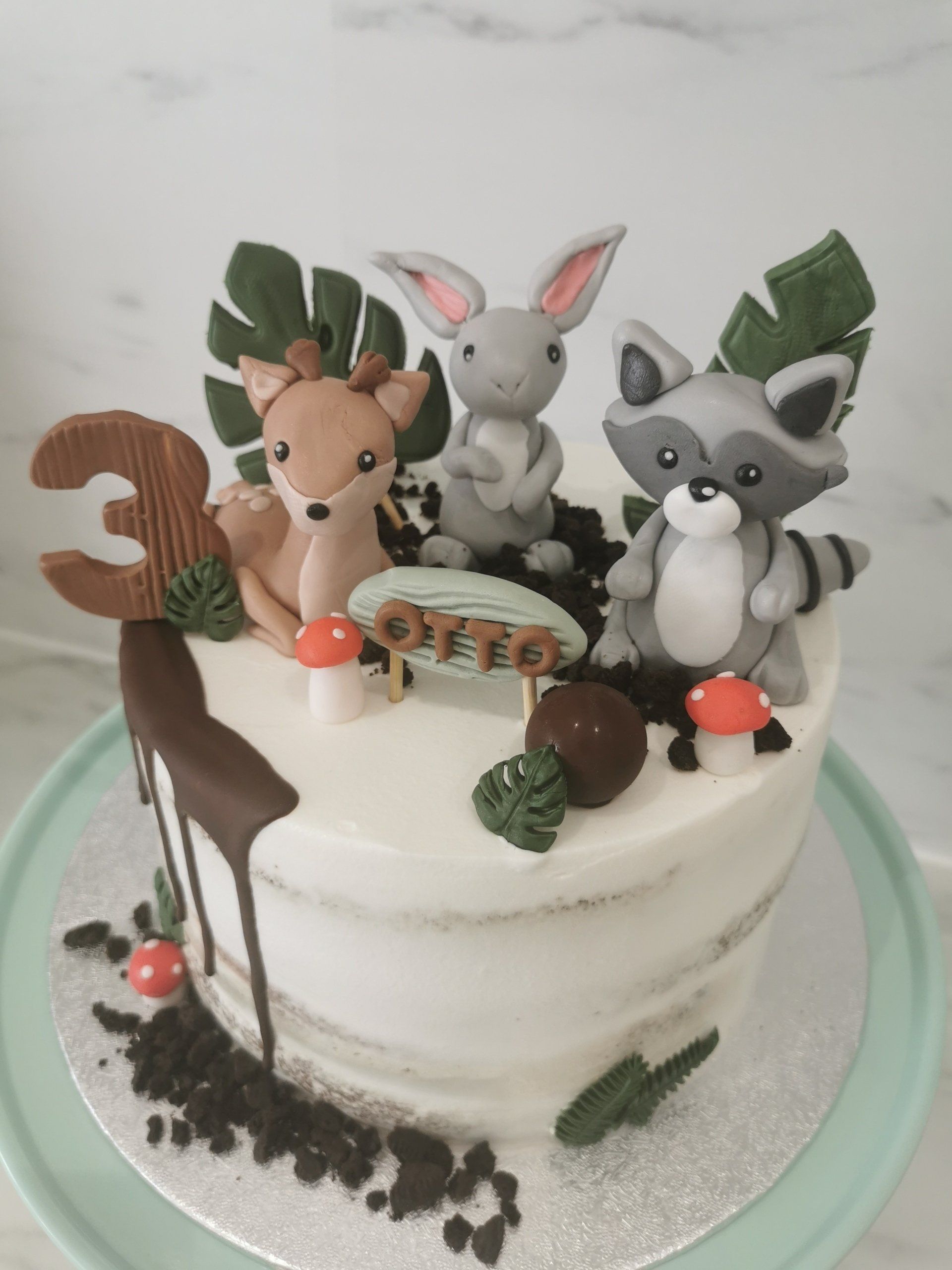 forest cake, birthdaycake, animals, something sweet, alexandra  buvalko