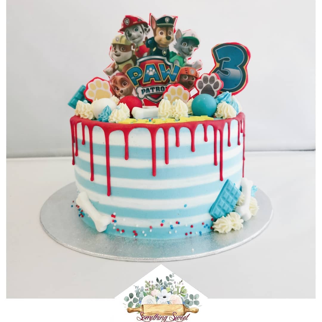 paw patrol, something sweet, alexandra buvalko, taart op maat, custom cake, gepersonaliseerde taart