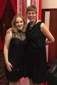 Amanda & Charlie, of McAdams, at the Ronald McDonald House “Red Shoe Gala” in 2016 in Columbia, MO.