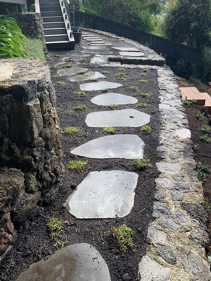 Home Paver Walkway — Auckland, NZ — Serenity Landscapes