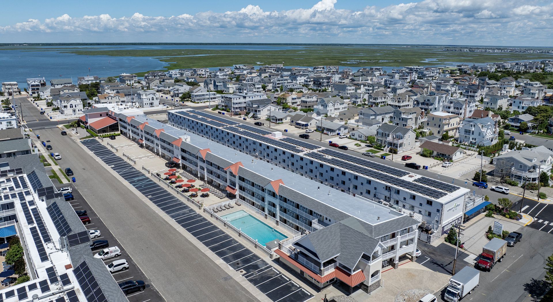 aerial image of exterior