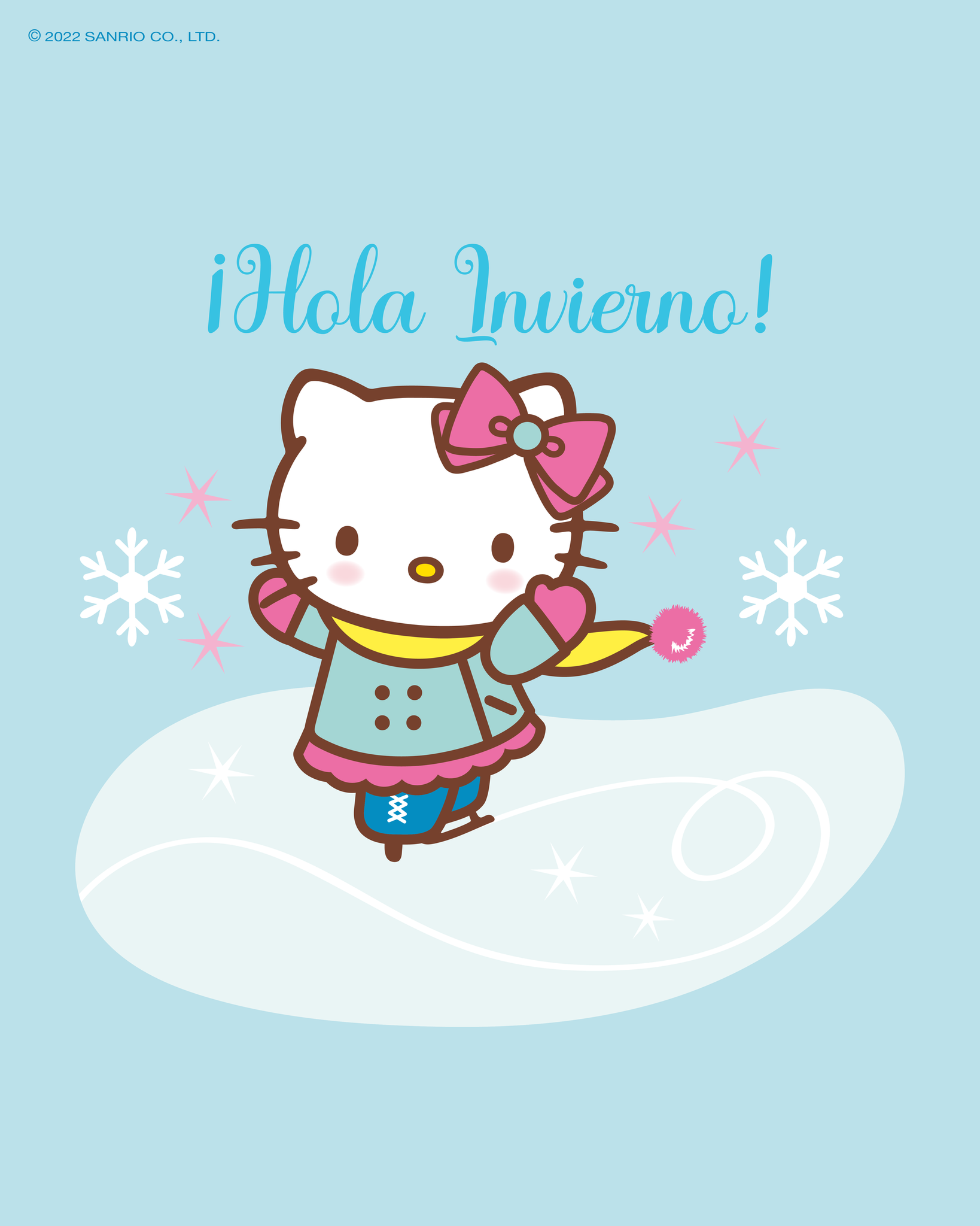 "Hola amigos".