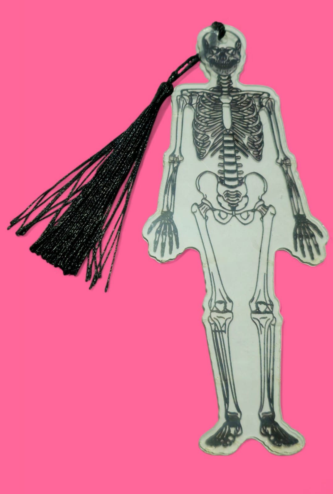 Marcapágina de esqueleto