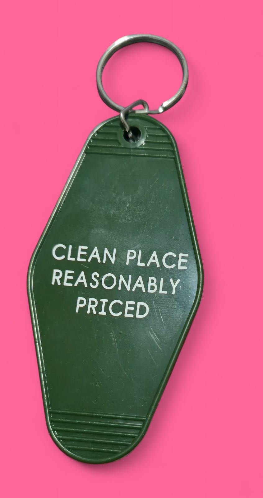 Llavero de hotel verde de The Great Northern Hotel, Twin Peaks, WA, habitación 315.