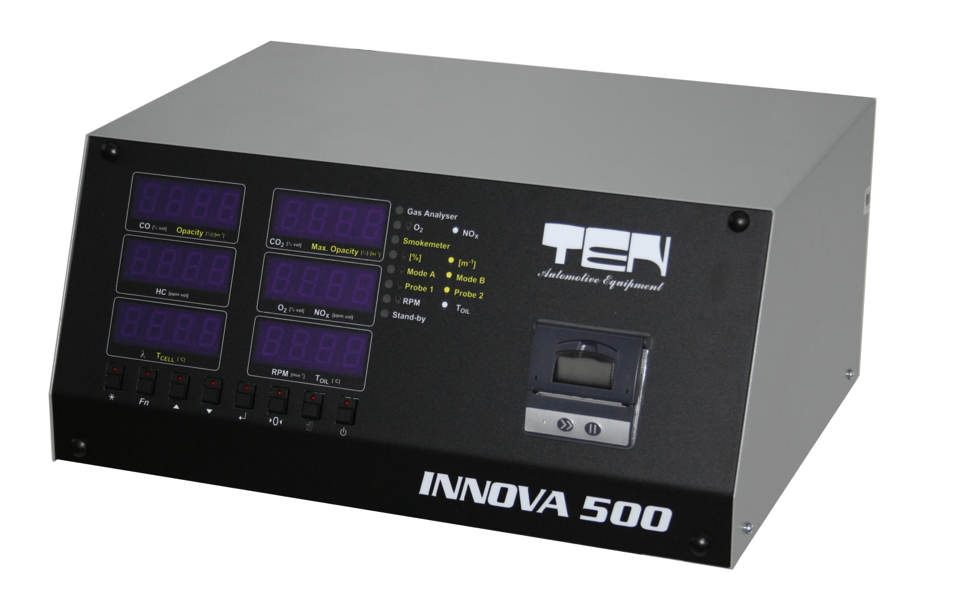 INNOVA 500 COMBI, combinatie van 4gas tester, roetmeter en multigastester