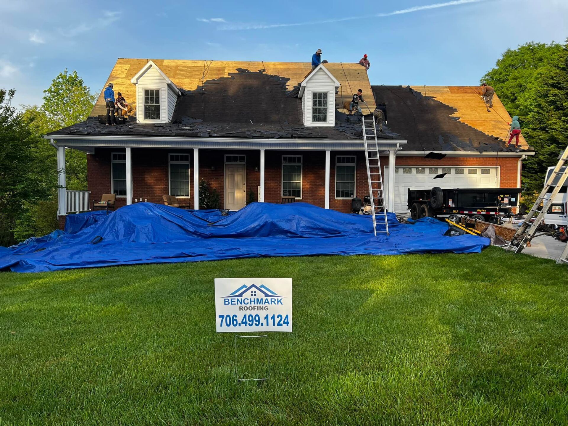 Before Fixing the Roof — Clarkesville, GA — Benchmark Roofing