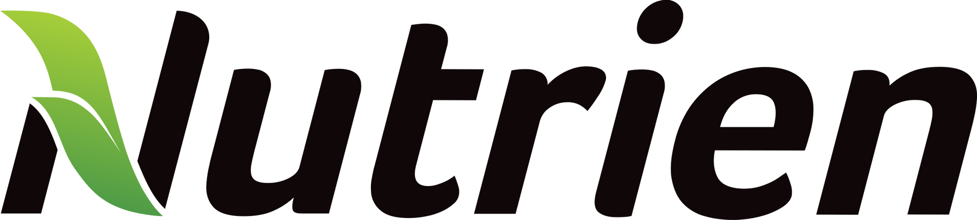 Nutrien logo with a green leaf design in the