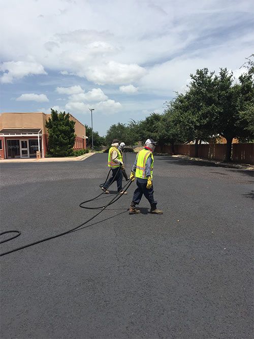 Contractor Wearing Safety Gear — Mercedes, TX — Bernal Paving