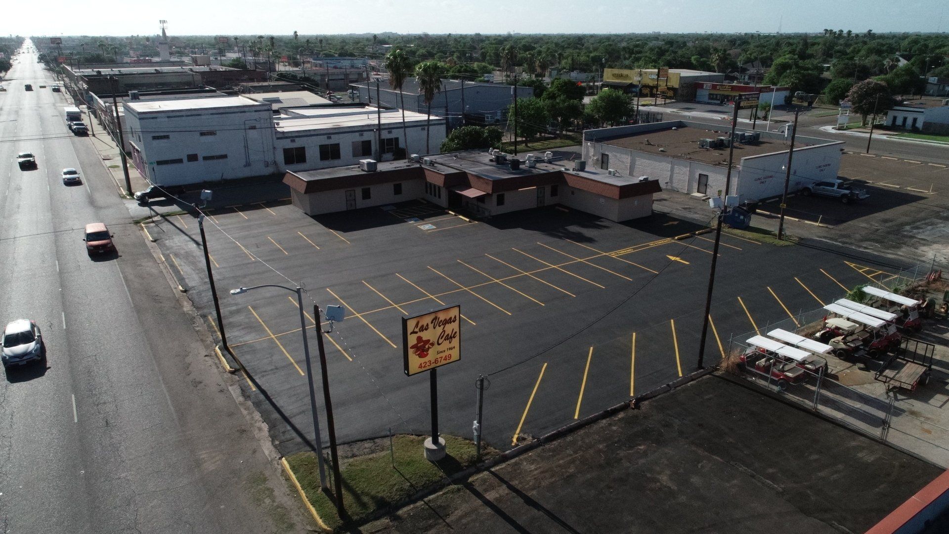 Aspalt Parking — Mercedes, TX — Bernal Paving