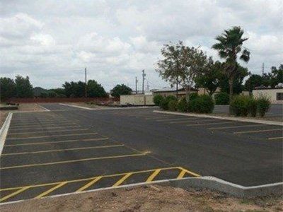 Commercial Parking — Mercedes, TX — Bernal Paving