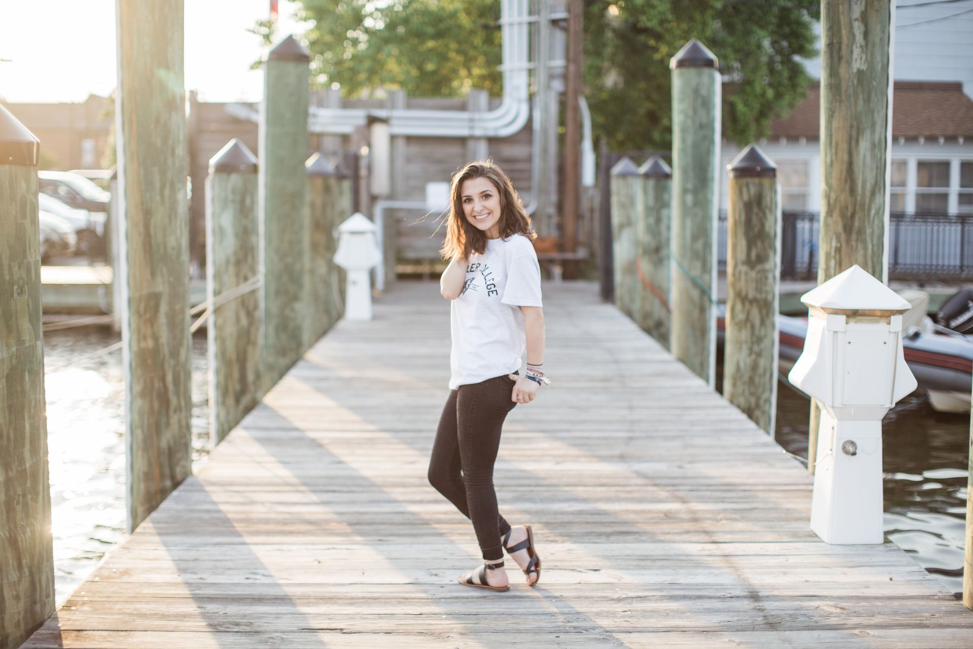 Senior Pictures by the Bay, Natural Light Photography, Maryland