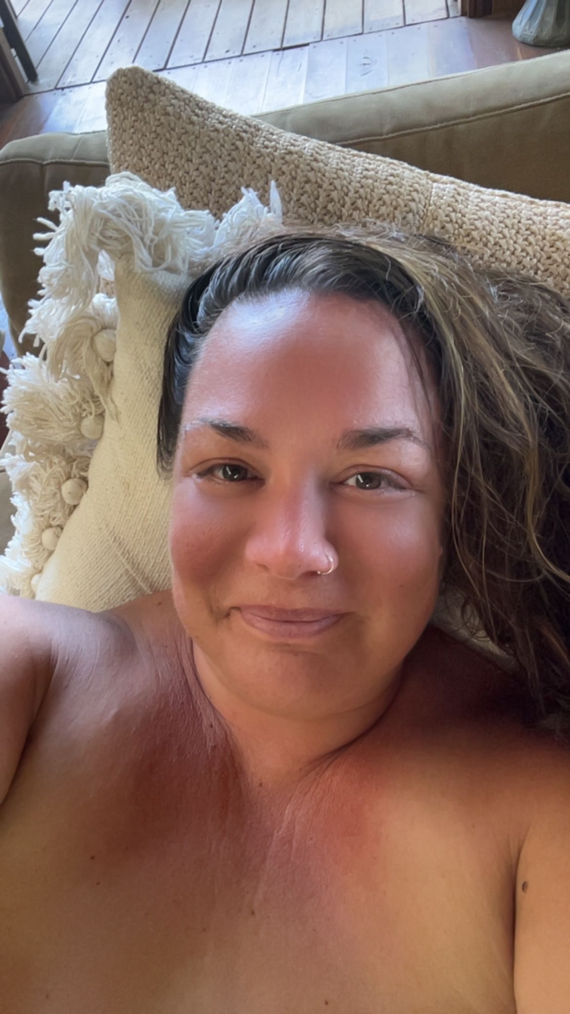 There Is A Picture Of A Woman On The Wall Above The Cabinet — Bliss Massage In Ocean Shores, NSW