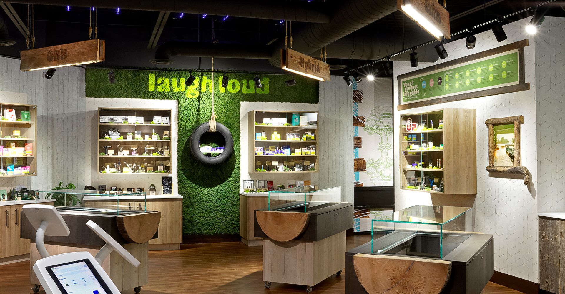 A store filled with lots of shelves and tables.