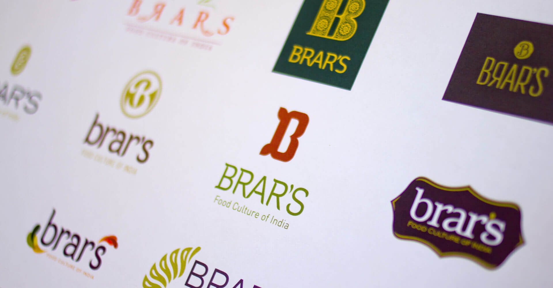 A bunch of brar 's logos on a white background