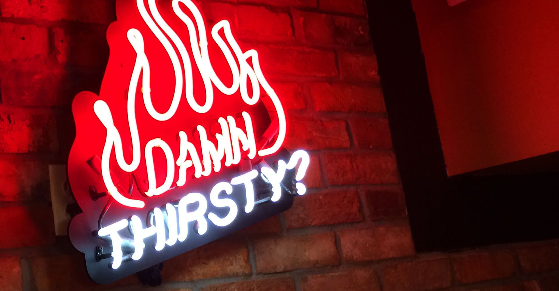 a neon sign 