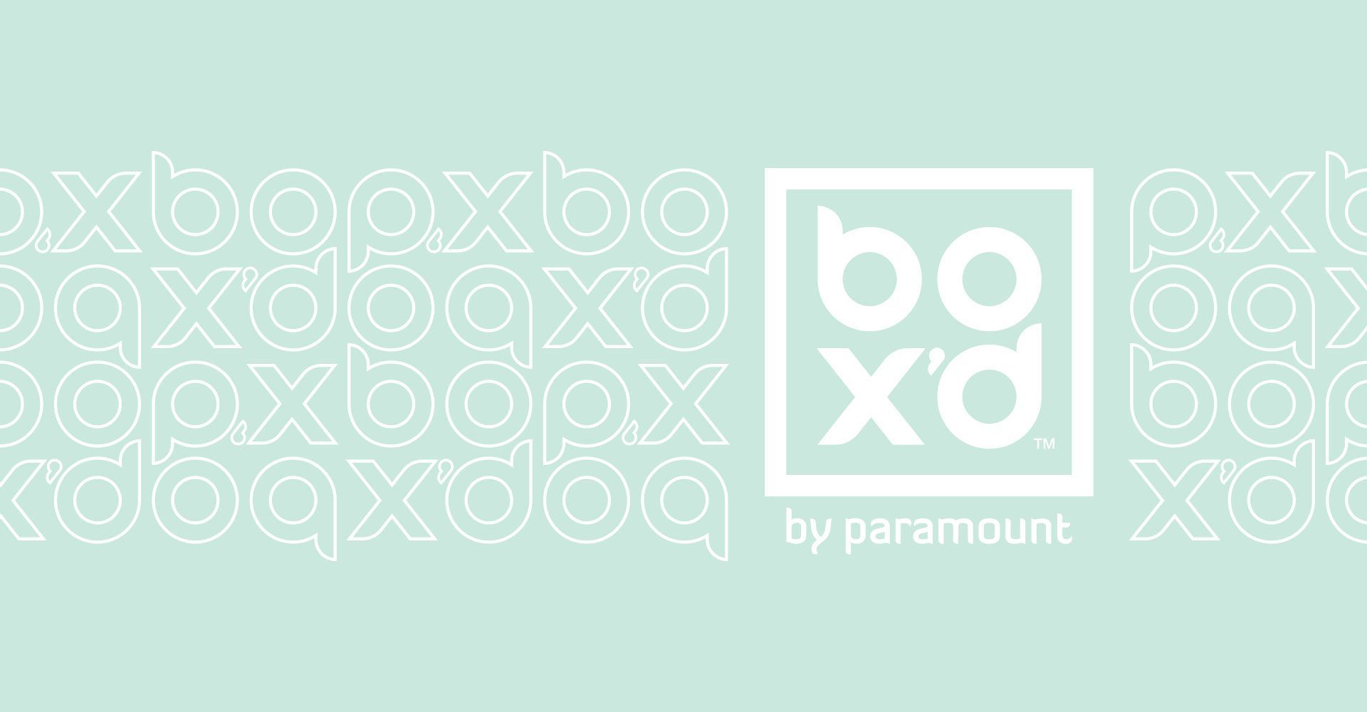 A logo for a company called bo xd by paramount.