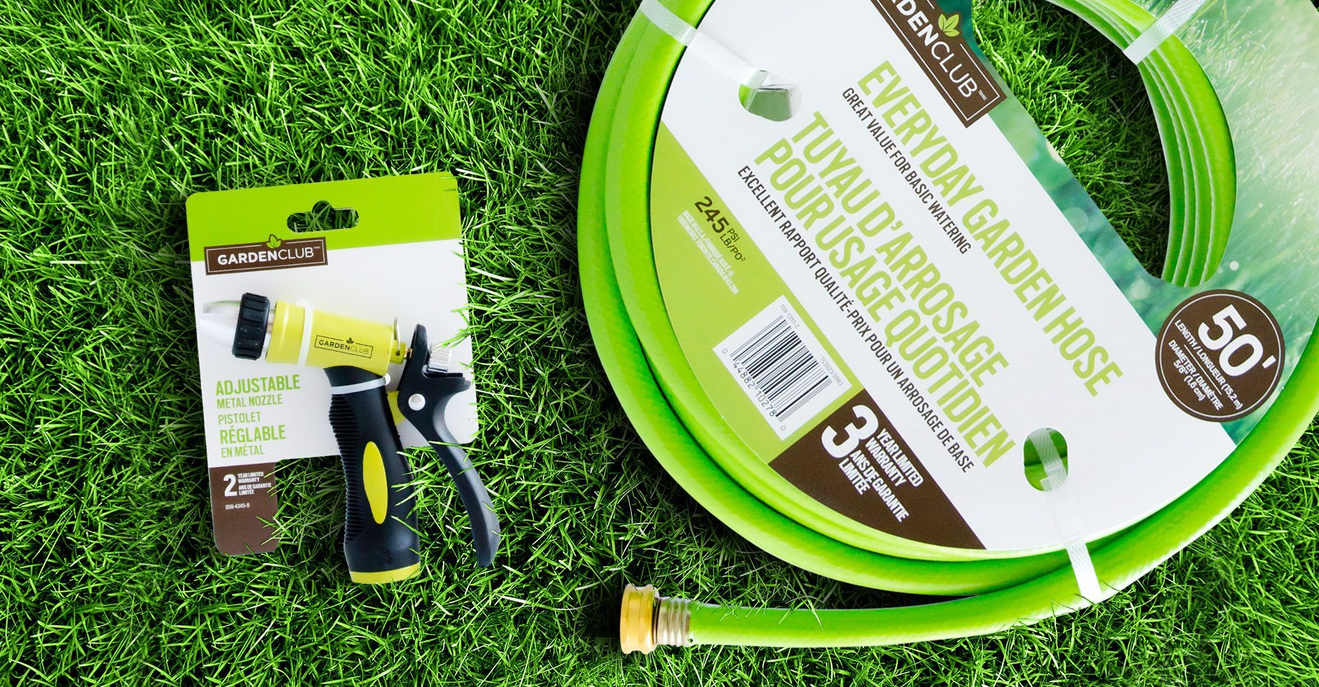 a garden hose