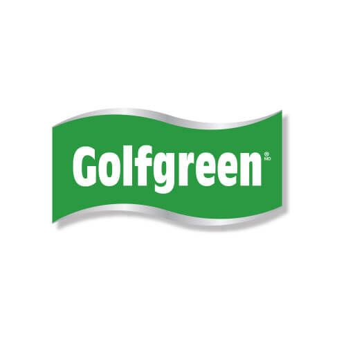 The golfgreen logo is green and white on a white background.