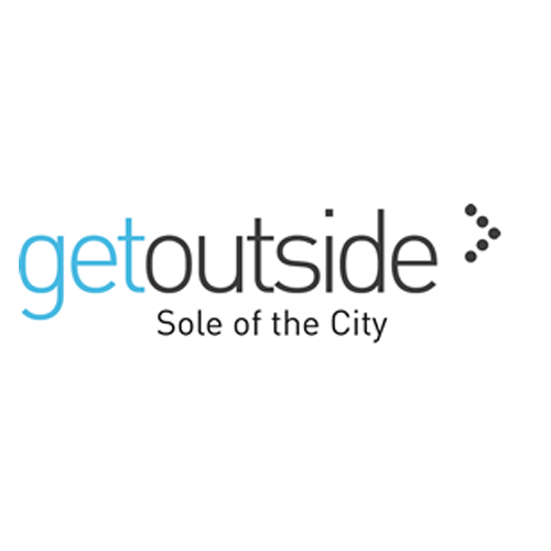 The logo for get outside sole of the city