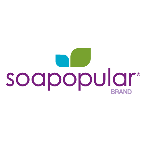 Soap popular brand logo on a white background