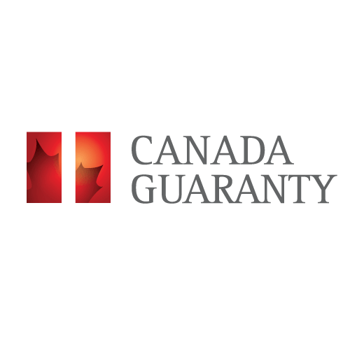 The canada guaranty logo has a maple leaf on it.