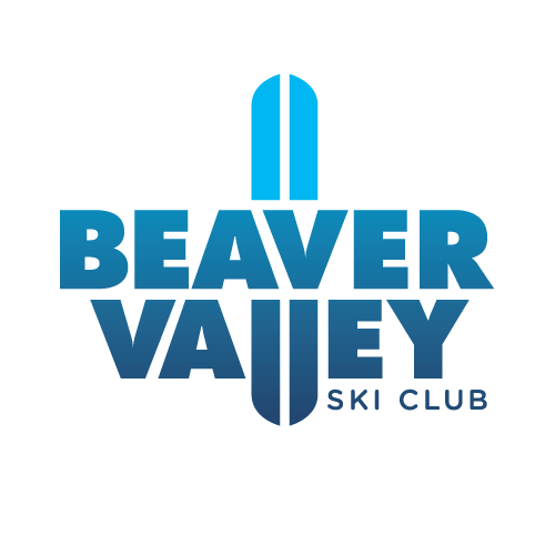 The logo for the beaver valley ski club