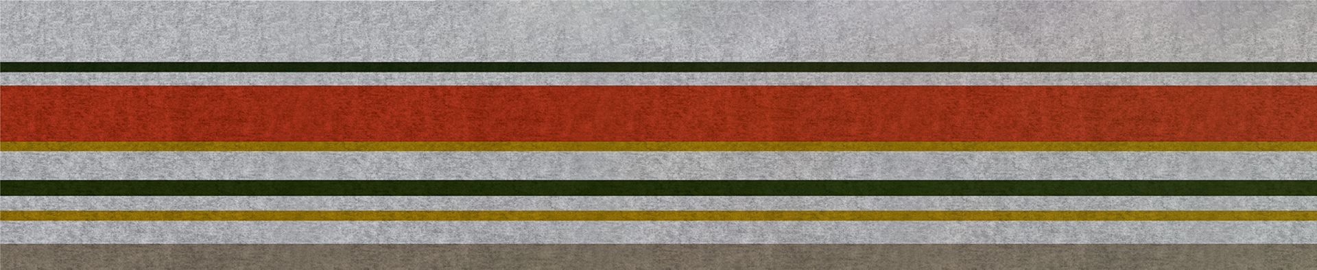 A close up of a striped fabric on a table.