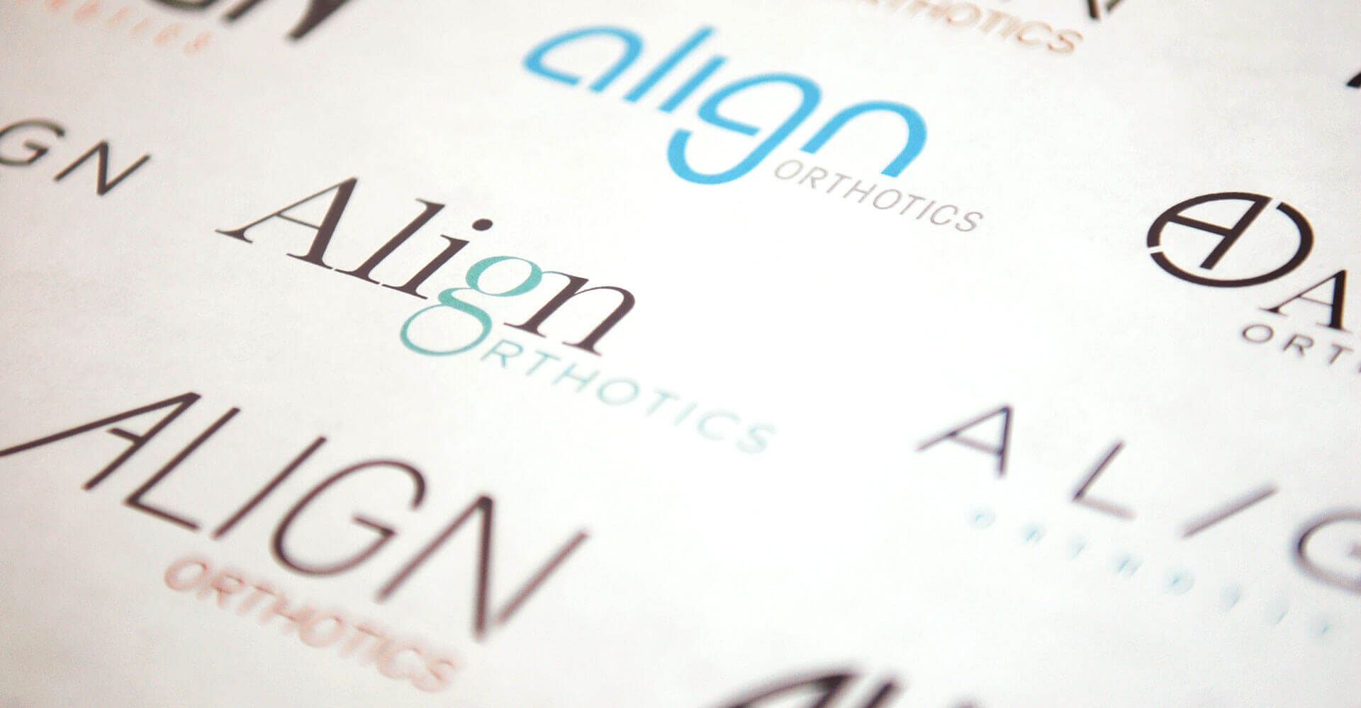 The word align that is on a piece of paper