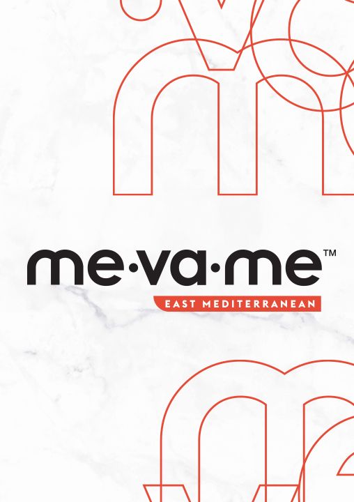 A logo for a company called me va me east mediterranean