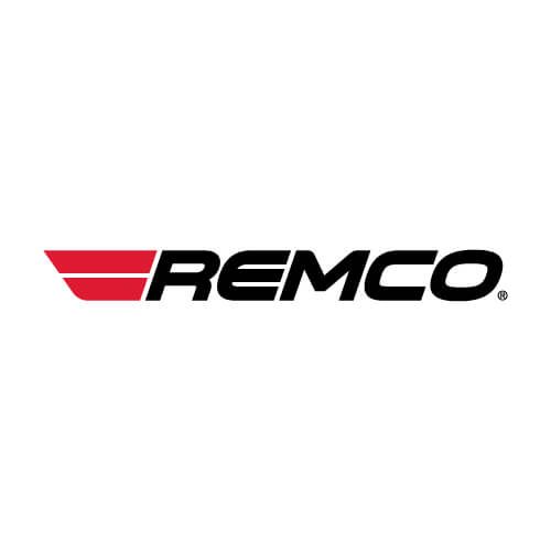 The remco logo is red and black on a white background.