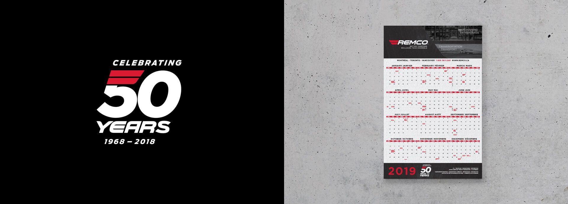 A 50th anniversary logo and a ticket are on a concrete surface.