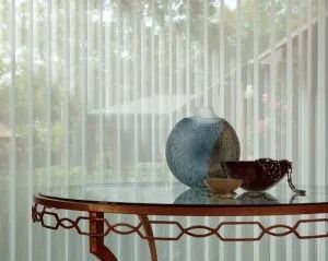 Luminette sheer panel — open, natural light