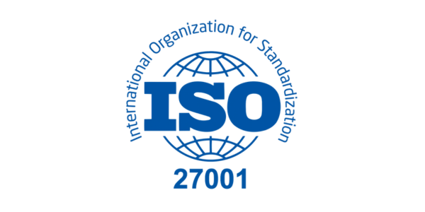 The logo for the international organization for standardization iso 27001