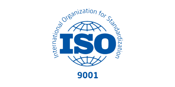 The logo for the international organization for standardization iso 9001