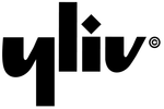 A black and white logo for yliv on a white background.