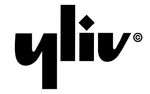 A black and white logo for yliv on a white background.